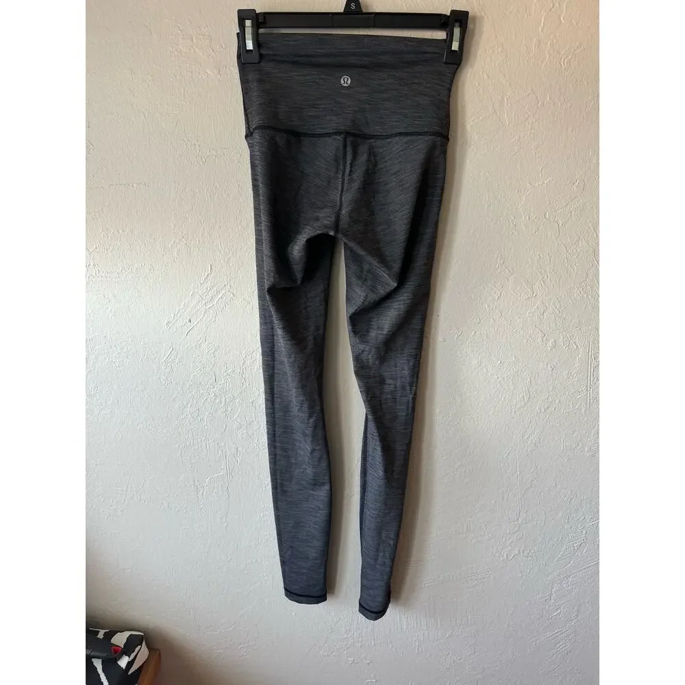 Lululemon Heathered Gray Leggings Size 4